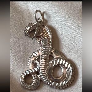 Sterling silver snake